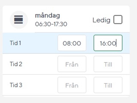 Frånvaro och närvaro i Skola24 - Startsida